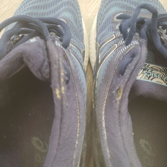 Asics Gel Nimbus 22 1012A587 Blue Athletic Running Shoes Sneakers Women Sz 10.5 - Picture 11 of 12